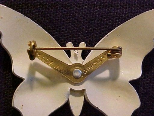 Vintage Butterfly Brooch Made In Germany Vintage Butterfly Brooch Made In Germany
