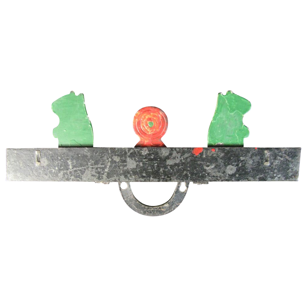 Vintage Cast Iron Carnival Shooting Gallery Targets Vintage Cast Iron Carnival Shooting Gallery Targets