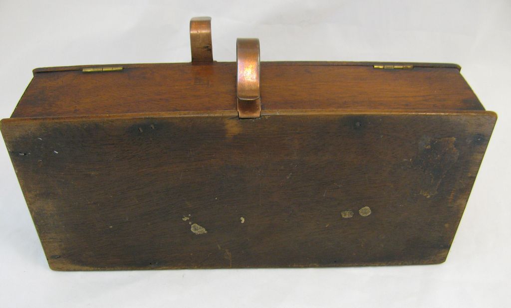 Antique Fraternal or Gambling Wooden Box Antique Fraternal or Gambling Wooden Box