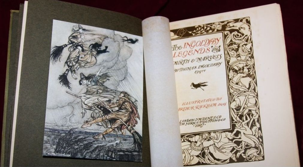 Extremely Rare Arthur Rackham 'Ingoldsby Legends' Childrens Illustrated 1907. Extremely Rare Arthur Rackham 'Ingoldsby Legends' Childrens Illustrated 1907.