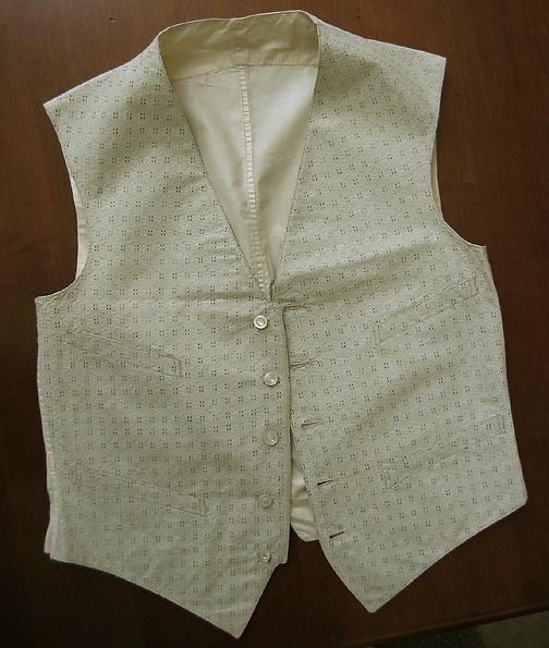 Man's Vest - Vintage Quality Workmanship Which Stands the Test of Time Man's Vest - Vintage Quality Workmanship Which Stands the Test of Time