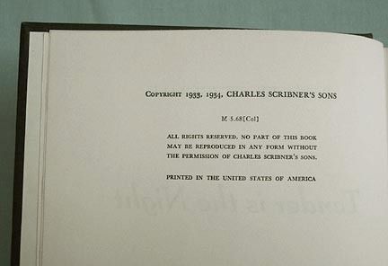 'Tender is the Night', F. Scott Fitzgerald, 1977 Scribner Edition 'Tender is the Night', F. Scott Fitzgerald, 1977 Scribner Edition