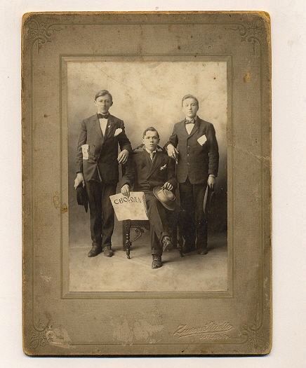 Vintage Croatia Protest Photo of Three Young Men with Newspapers Vintage Croatia Protest Photo of Three Young Men with Newspapers