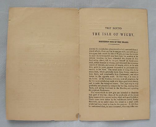 Six Victorian Letterpress Booklets of England – London, Brighton and Others Six Victorian Letterpress Booklets of England – London, Brighton and Others
