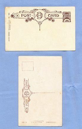 Pair of Postcards from Bamforth Auto Comic Series, Artist Signed Pair of Postcards from Bamforth Auto Comic Series, Artist Signed