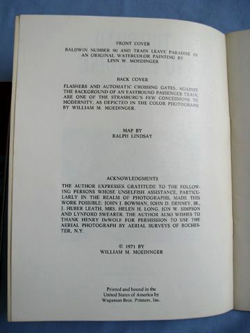 History of Strasburg Pennsylvania Railroad, 'Road to Paradise' - Two Editions History of Strasburg Pennsylvania Railroad, 'Road to Paradise' - Two Editions