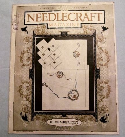 Needlecraft Magazine with Collectible Cream of Wheat and Jello Ads, 1923 Needlecraft Magazine with Collectible Cream of Wheat and Jello Ads, 1923