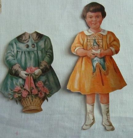 Betty Bonnet New Year's Paper Doll Cutouts from 1918 Magazine Betty Bonnet New Year's Paper Doll Cutouts from 1918 Magazine