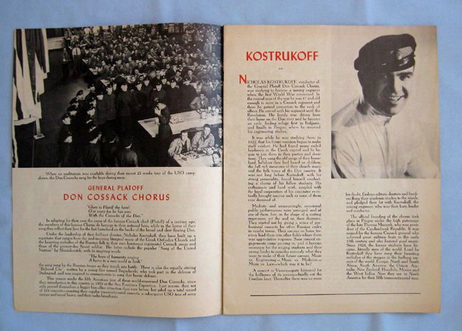 Don Cossack Chorus - Russian Folk and Military Music - 1940s Program Don Cossack Chorus - Russian Folk and Military Music - 1940s Program