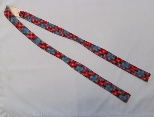 Vintage Bow Tie, Blue Plaid, Adjustable Prest-O-Size Brand Vintage Bow Tie, Blue Plaid, Adjustable Prest-O-Size Brand