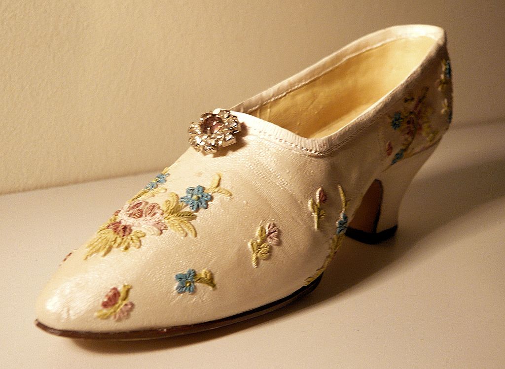 If the Shoe Fits: "Nostalgia" Collection: Embroidered Slipper If the Shoe Fits: "Nostalgia" Collection: Embroidered Slipper
