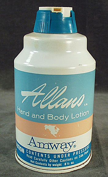 Vintage Amway Hand Lotion Tin Vintage Amway Hand Lotion Tin