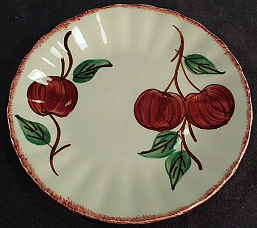 Vintage Blue Ridge Crab Apple Bowl Vintage Blue Ridge Crab Apple Bowl