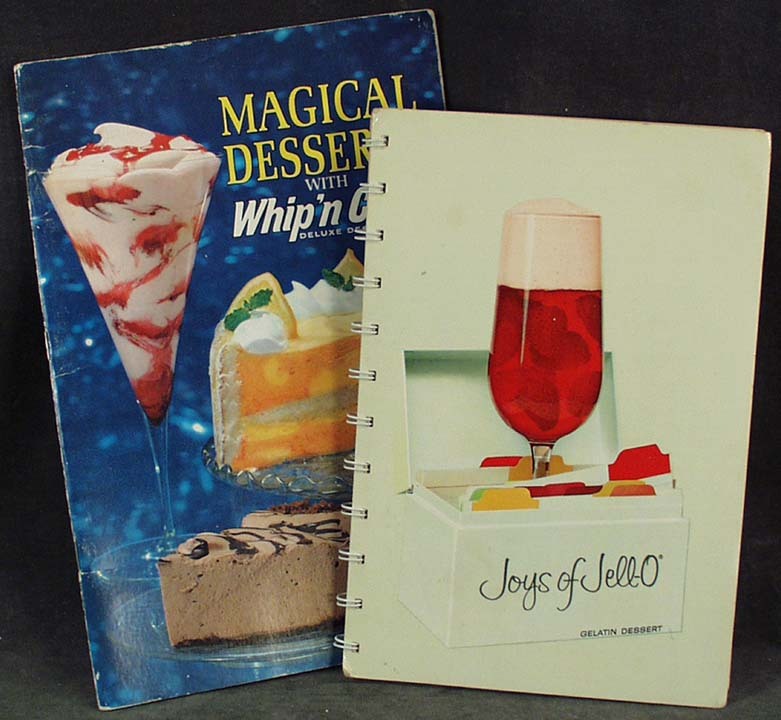 Vintage Jell-O and Whip `n Chill Recipe Booklets Vintage Jell-O and Whip `n Chill Recipe Booklets