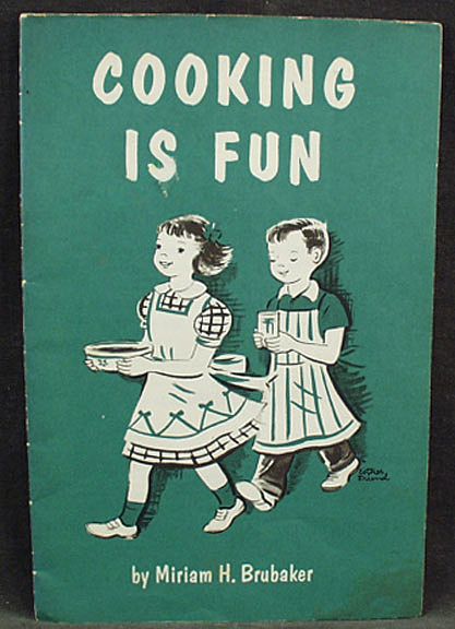 Vintage Kids Recipe Booklet - Cooking is Fun Vintage Kids Recipe Booklet - Cooking is Fun