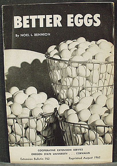 Vintage Booklet on Better Eggs Vintage Booklet on Better Eggs