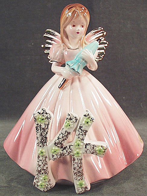 Vintage Josef Original - Birthday Angel - Age 14 Vintage Josef Original - Birthday Angel - Age 14