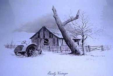 "Early Vintage", signed Print "Early Vintage", signed Print