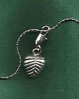 16" WGP Necklace with Chunky Leaf 16" WGP Necklace with Chunky Leaf