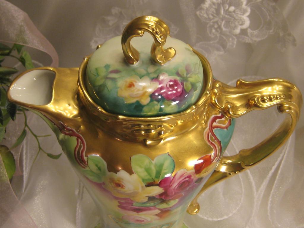 Absolutely Stunning Antique Limoges France Masterpiece Rare from oldbeginningsantiques on Ruby Lane