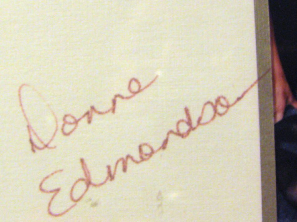 Playboy's 40th Anniversary Platemate's Photo & Autographs Playboy's 40th Anniversary Platemate's Photo & Autographs