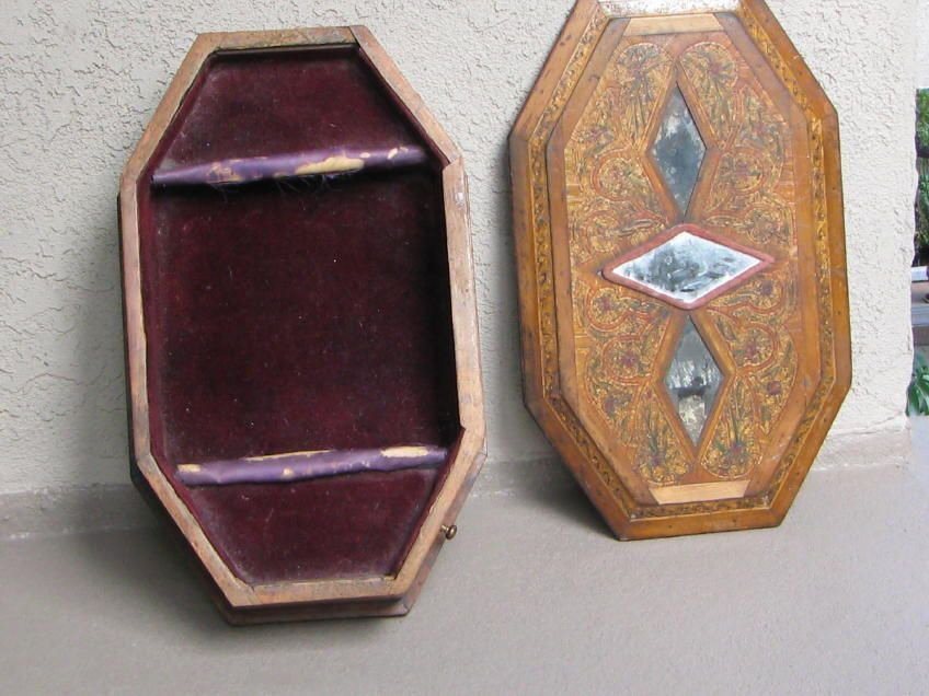 Tramp Art Sewing Box Tramp Art Sewing Box