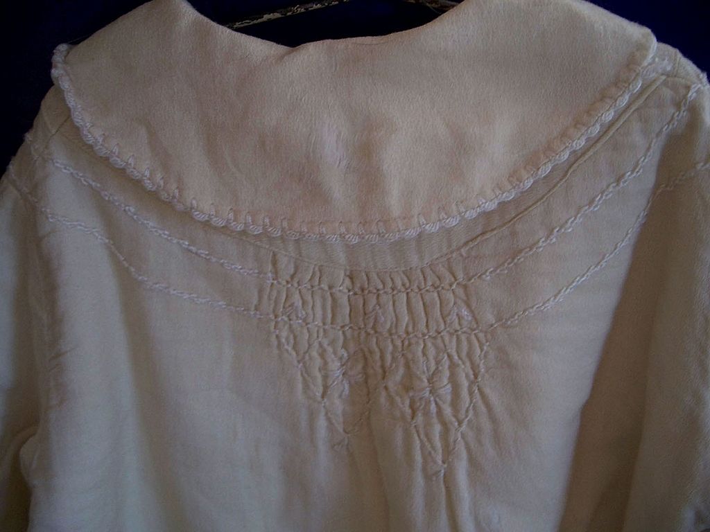 1940's cream Wool Coat for Small Child or Large Doll 1940's cream Wool Coat for Small Child or Large Doll