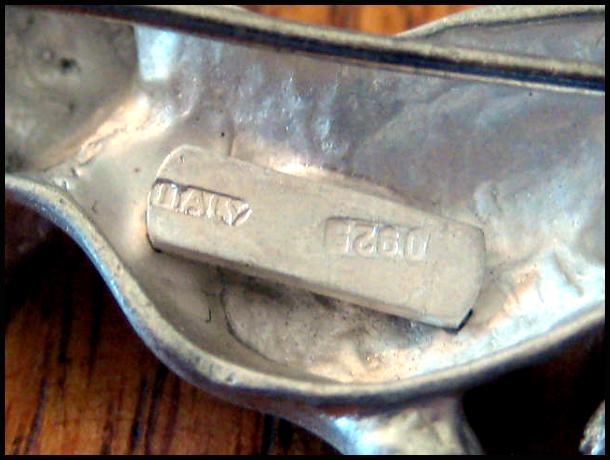 Puppy Dog Pin -- Italian Sterling Puppy Dog Pin -- Italian Sterling