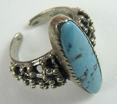 Vintage Beau Sterling and Turquoise Ring Vintage Beau Sterling and Turquoise Ring