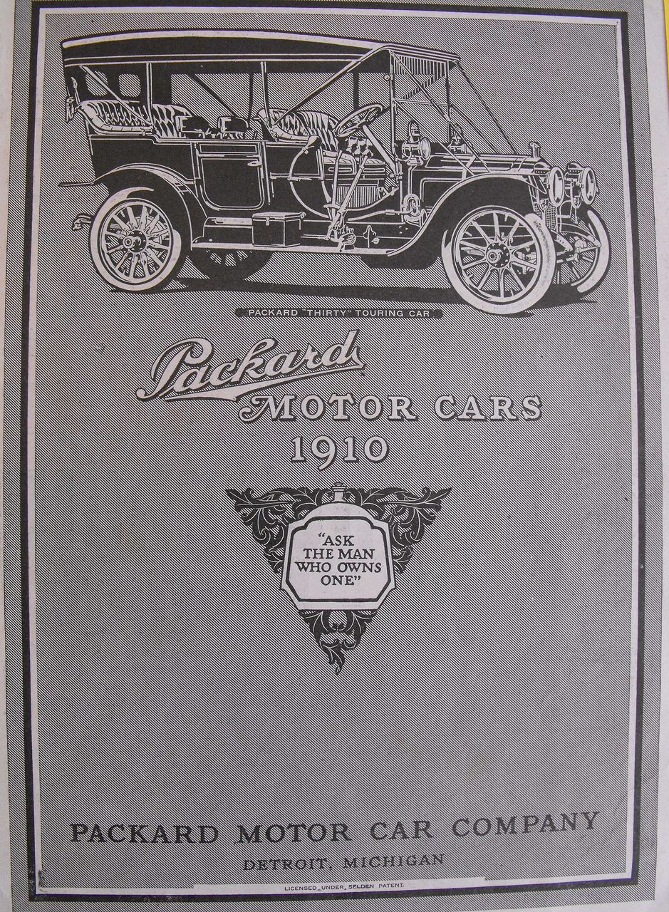 Packard Ad from Mussey Magazine: Circa 1910 Packard Ad from Mussey Magazine: Circa 1910