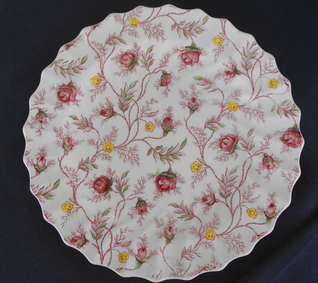 Copeland Spode: Rosebud Chintz Salads Copeland Spode: Rosebud Chintz Salads