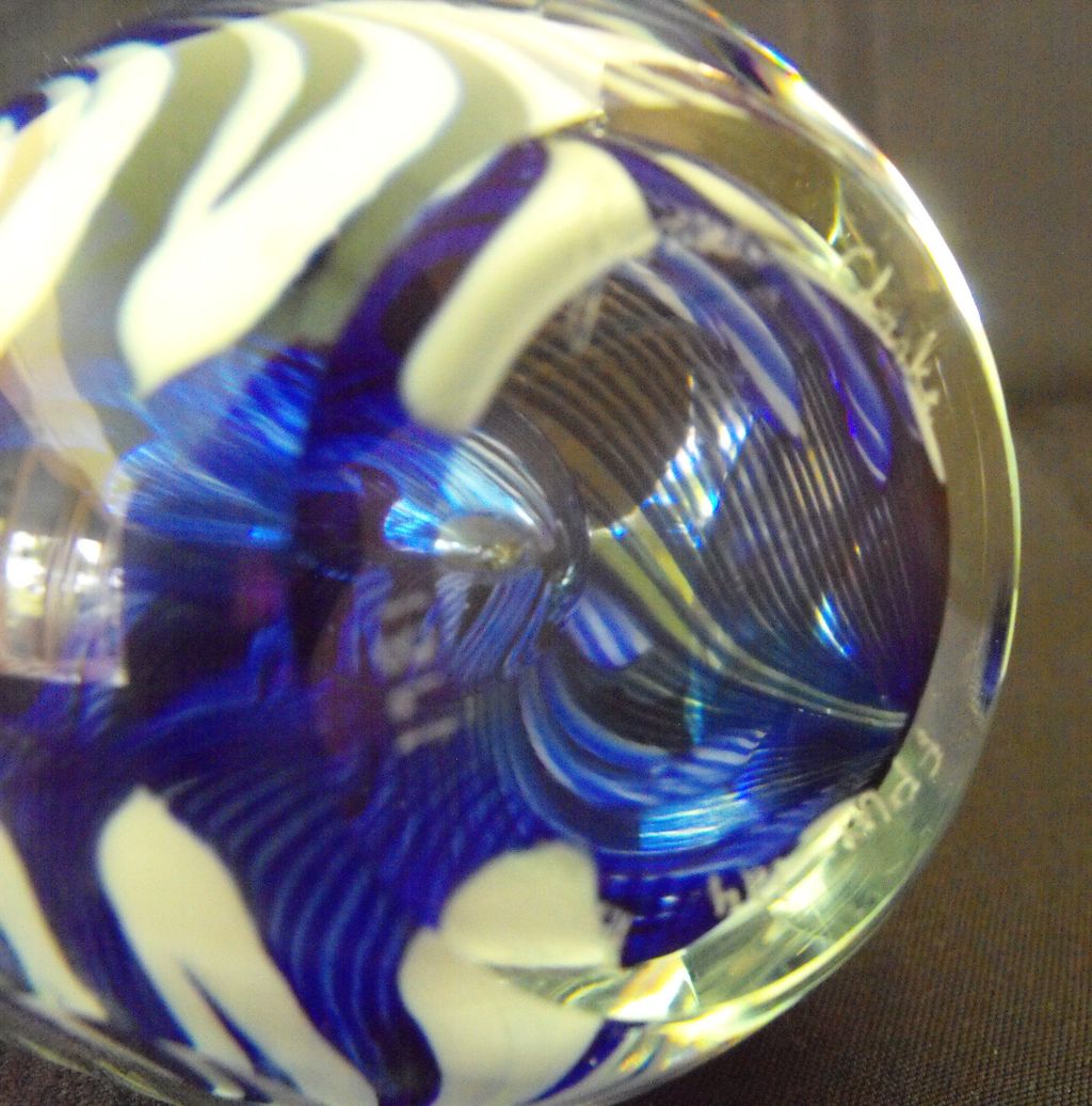 James Clark Paperweight Circa 1981 James Clark Paperweight Circa 1981