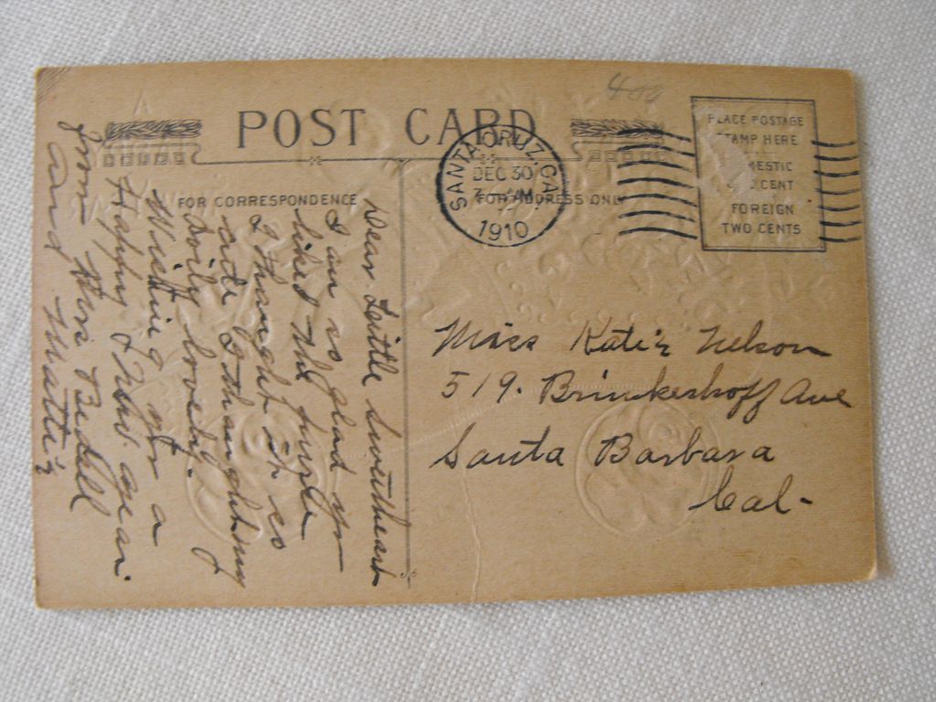 Postcard: New Year Circa: 1910 Postcard: New Year Circa: 1910