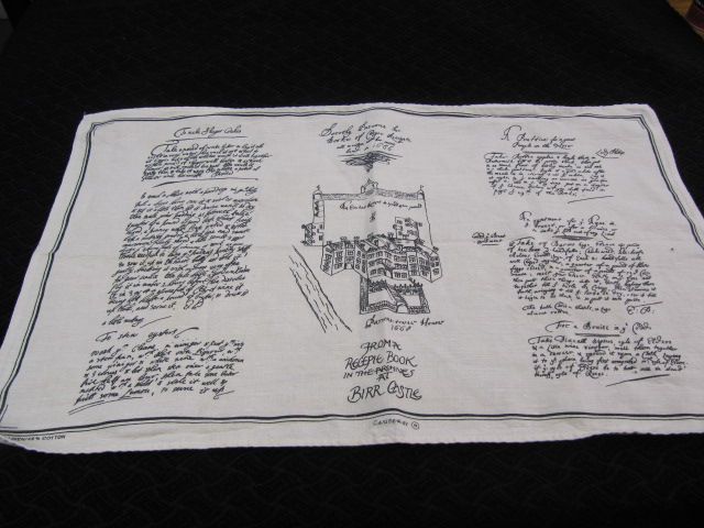 Souvenir Towel Birr Castle County Offaly Ireland Souvenir Towel Birr Castle County Offaly Ireland