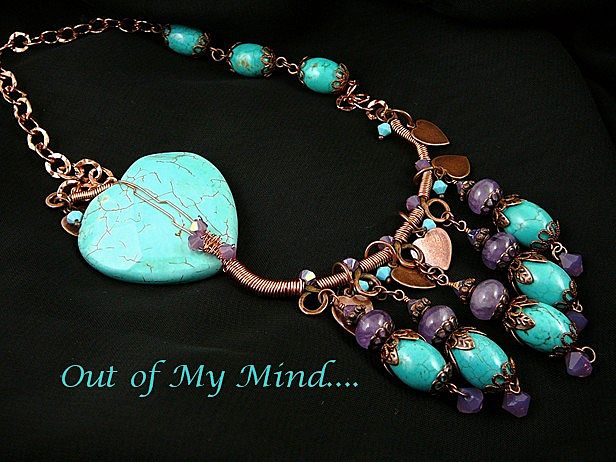 Near to My Heart ~ Out of My Mind Necklace Near to My Heart ~ Out of My Mind Necklace