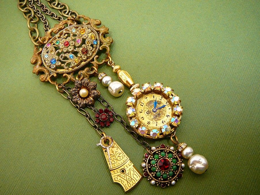 Vintage Charm ~ Out of My Mind Necklace Vintage Charm ~ Out of My Mind Necklace