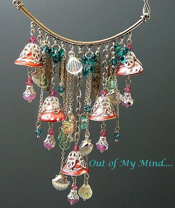 See Shells? ~ Out of My Mind Necklace See Shells? ~ Out of My Mind Necklace