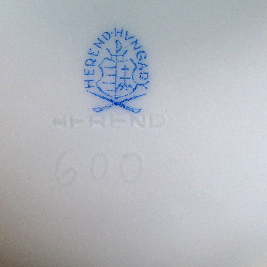 Herend Fruits and Flowers Teapot, Rare Colossal 20 Cup Size, Vintage Herend Fruits and Flowers Teapot, Rare Colossal 20 Cup Size, Vintage
