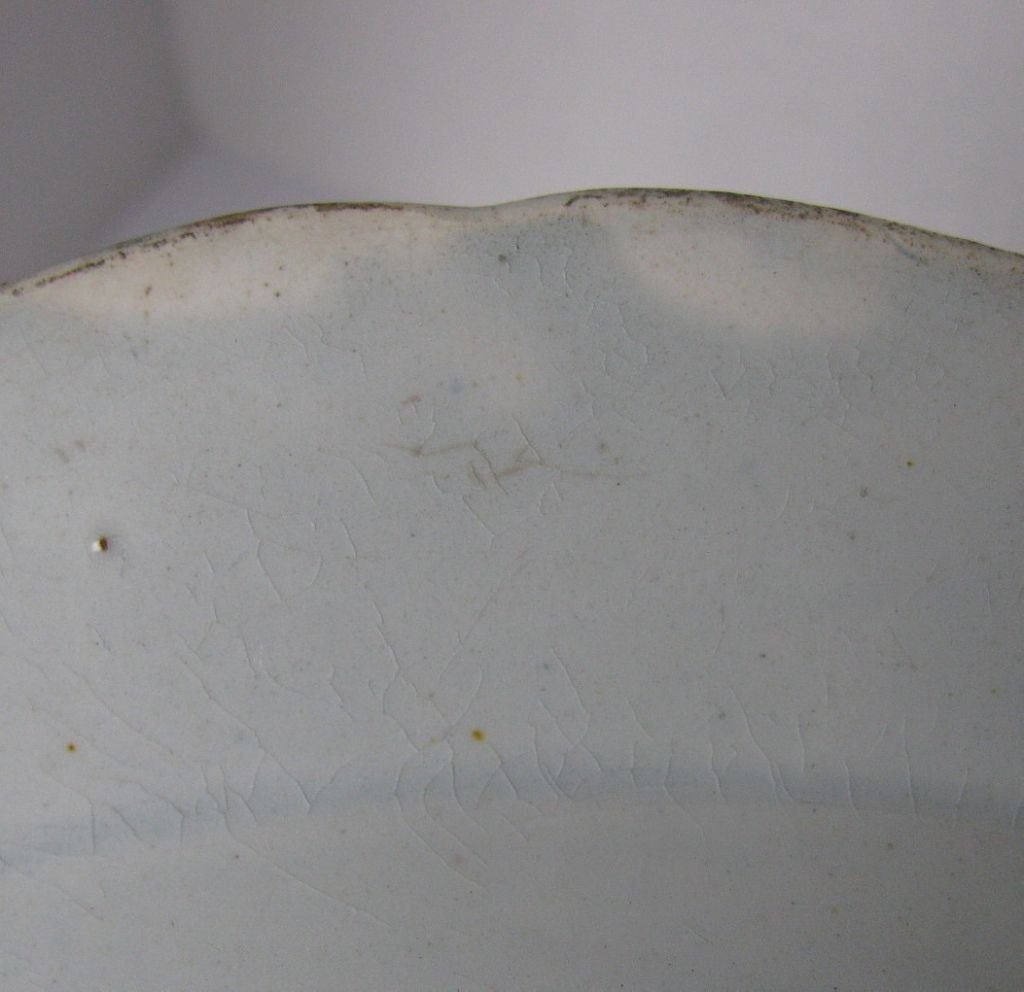 Antique Blue Transferware Plate, Chinese Raft Pattern, English or Welsh Chinoiserie, c1810 Antique Blue Transferware Plate, Chinese Raft Pattern, English or Welsh Chinoiserie, c1810