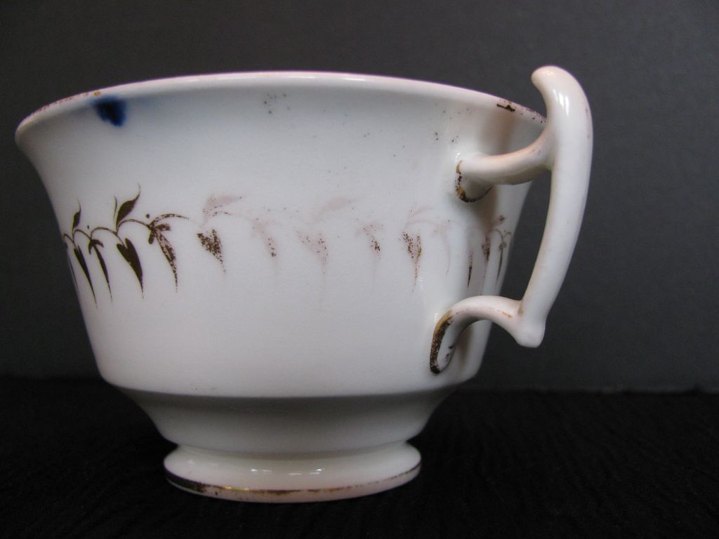 John Rose Coalport Cup & Saucer, Blue & Gold, c1820 English #1 John Rose Coalport Cup & Saucer, Blue & Gold, c1820 English #1
