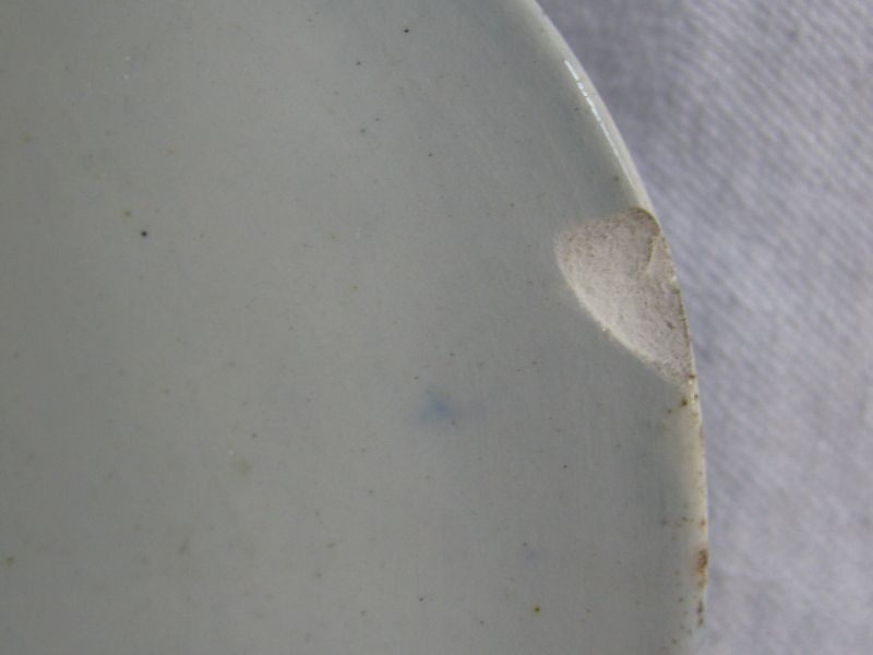 Job Ridgway's "Curling Palm" Pattern Asparagus Dish, Antique c1815 Job Ridgway's "Curling Palm" Pattern Asparagus Dish, Antique c1815