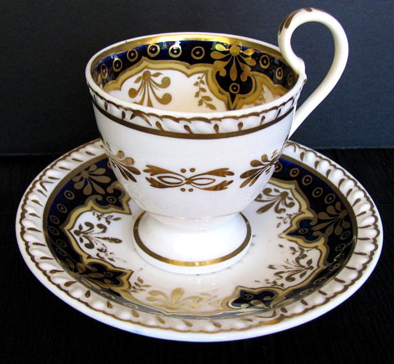 Ridgway of & vintage  Early Antique C Cup English value  from  Saucer, 19th Porcelain teacups