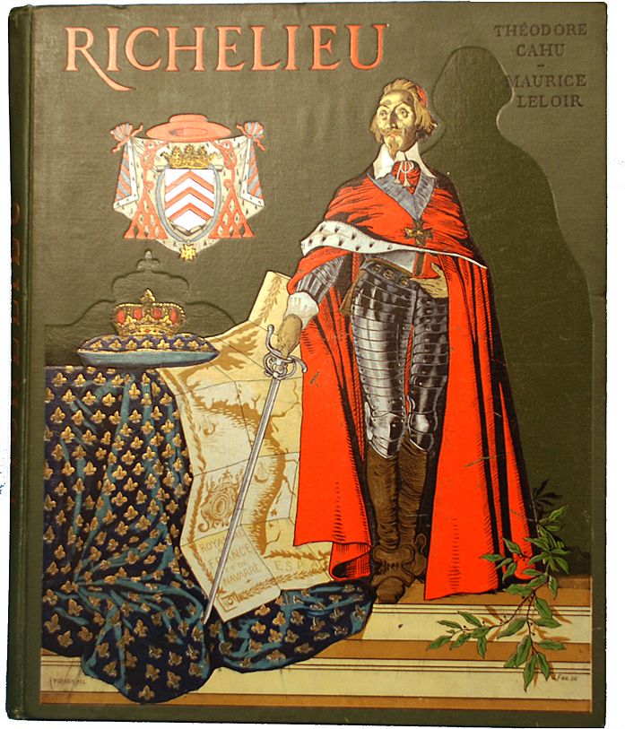 Antique French Book "Grand Format", "Richelieu" circa 1904 Antique French Book "Grand Format", "Richelieu" circa 1904