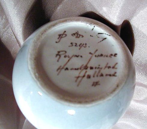 Beautiful Holland Royal Jubilee Vase Hand Painted, & Numbered Beautiful Holland Royal Jubilee Vase Hand Painted, & Numbered