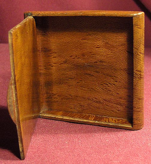 Russian Art Beautiful 19th Century Exotic Wood Cigarette Case Russian Art Beautiful 19th Century Exotic Wood Cigarette Case