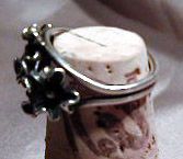 Beautifully Crafted Silver Tone Flower Ring Size 6 Beautifully Crafted Silver Tone Flower Ring Size 6