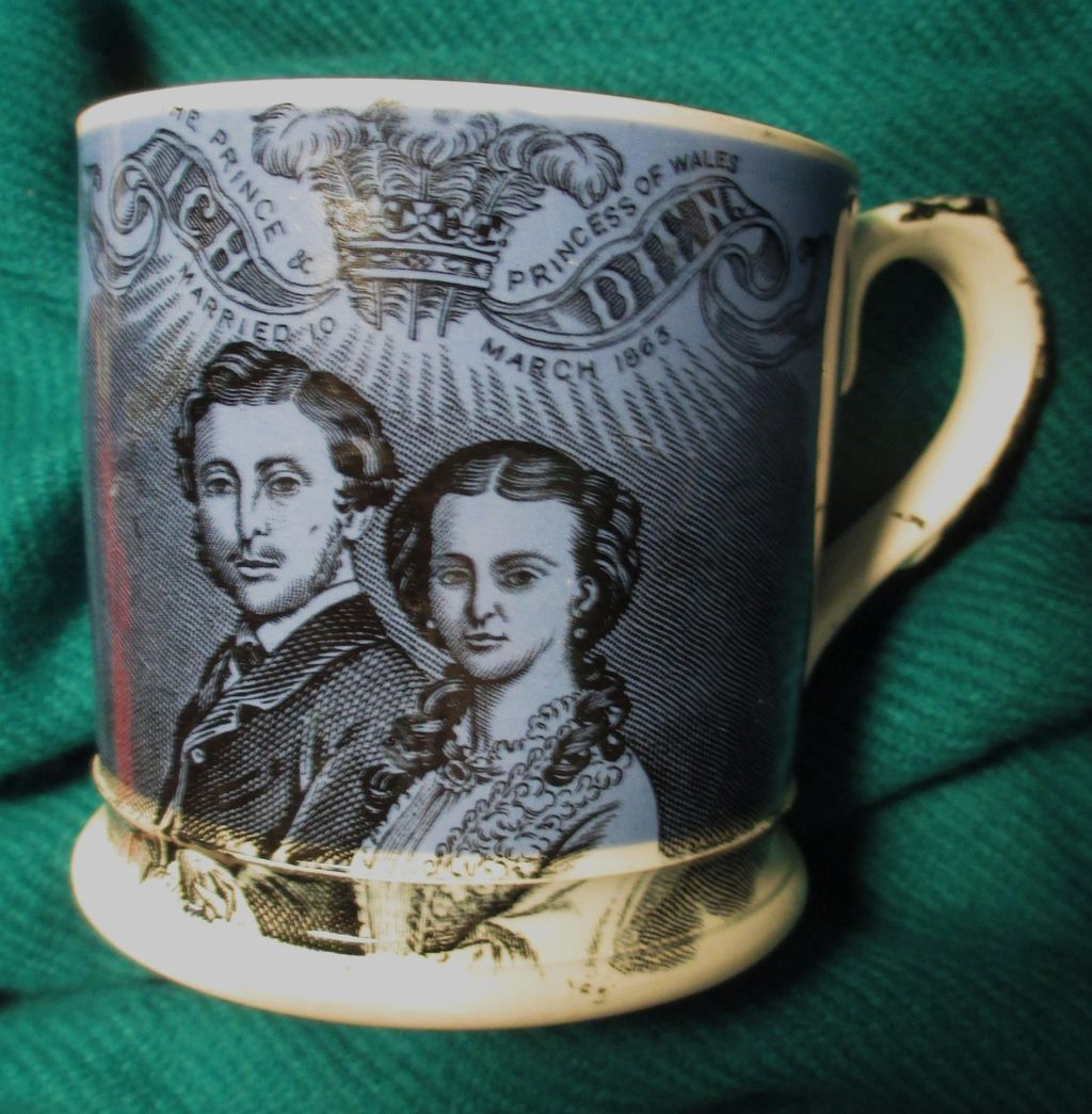 Royal Commemorative Mug 1863 Wedding of the Prince of Wales & Alexandra Royal Commemorative Mug 1863 Wedding of the Prince of Wales & Alexandra
