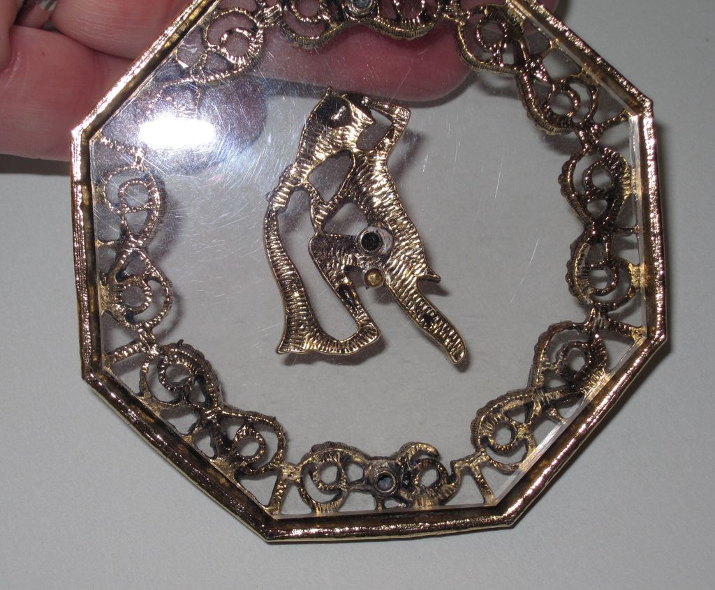 Vintage Age of Aquarius Huge Lucite Pendant Vintage Age of Aquarius Huge Lucite Pendant
