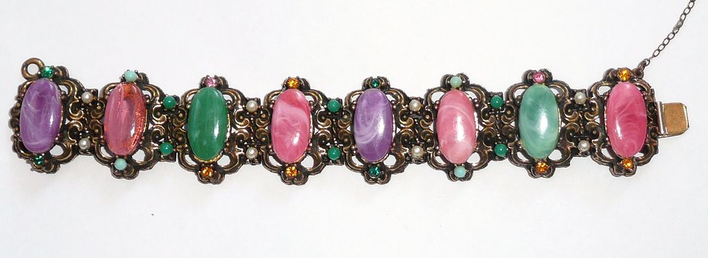 Chunky Colorful Vintage Bracelet Chunky Colorful Vintage Bracelet