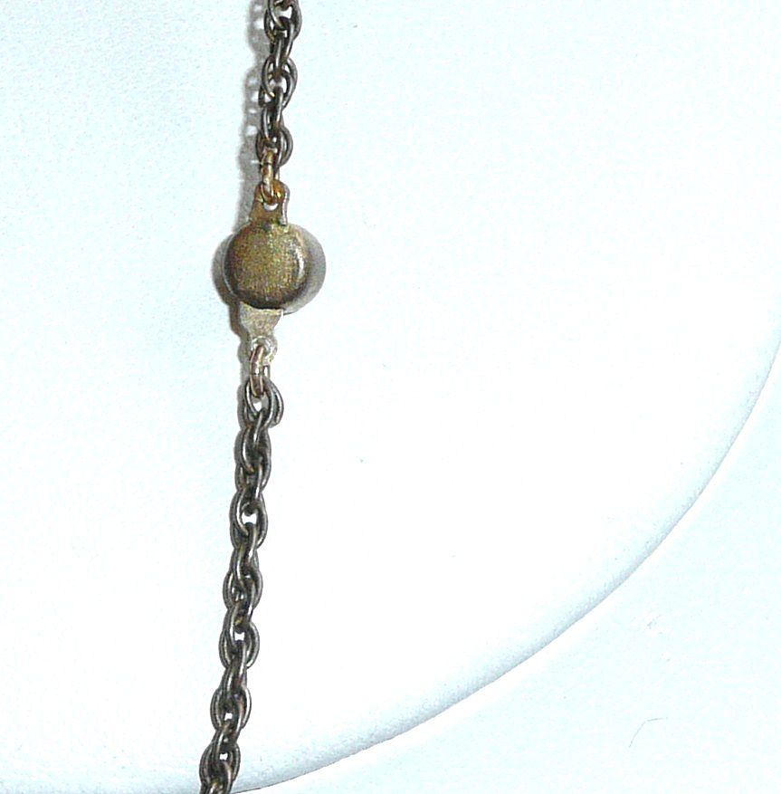 Vintage Blue Crystals Necklace Vintage Blue Crystals Necklace